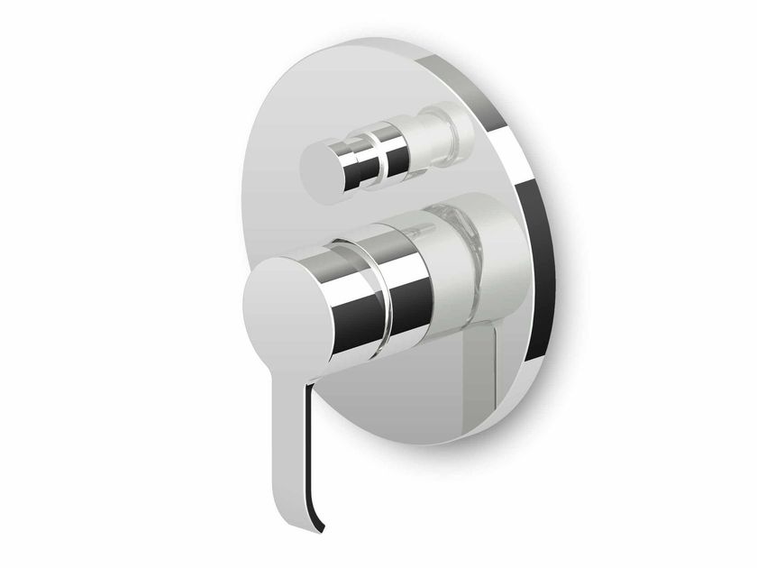 Miscelatore Doccia Per Camper Con Code In Acciaio 800mm | Rubinetti 12 Mm A Leva, Controllo Temperatura, Design Cromato Salvaspazio