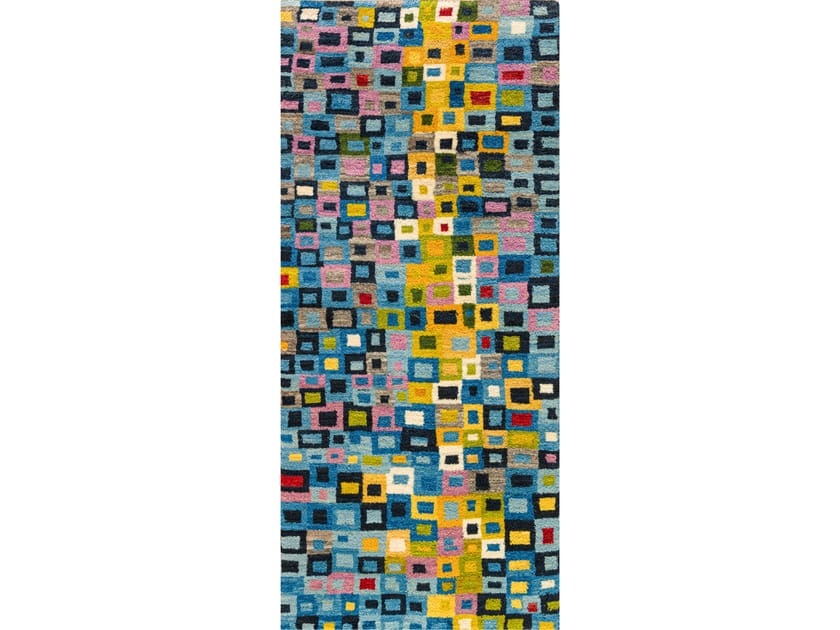 MODERNIST STAINED-GLASS RUNNER 5