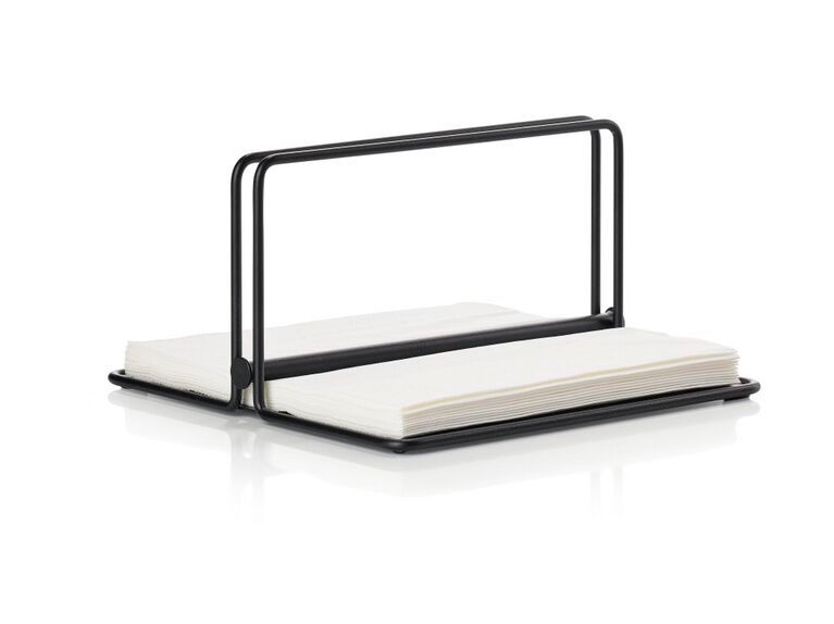 Porte-serviettes De Table Vintage - Métal Argenté - Lot De 2 - Années 1920-1949