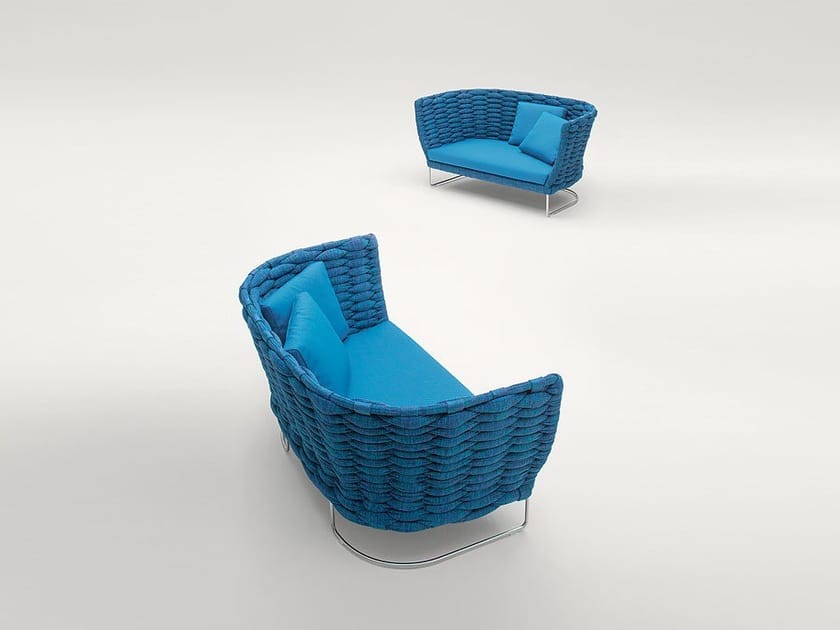 AMI 3 seater polyester fibre sofa By Paola Lenti design Francesco Rota