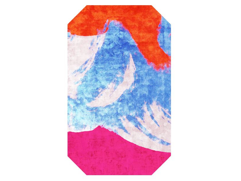Handmade bamboo silk rug ANDY WARHOL - MAQUETTE 101 Henzel Studio ...