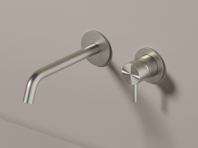 Miscelatore Per Lavabo Da Bagno In Ottone Nero Anticato, Rubinetto Per Lavabo Cromato A Doppia Maniglia A Parete Rubinetto Dorato Miscelatore Per Lavabo 86430119