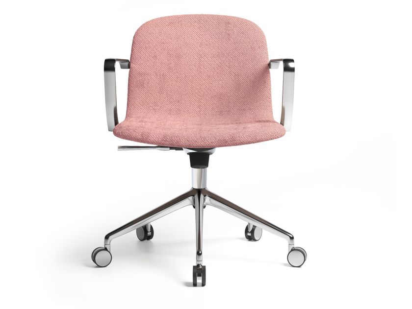 FurnitureR Sedia Da Studio Per Adolescenti – Arancione – Senza Braccioli – Regolabile In Altezza (44x40x74-87 Cm)