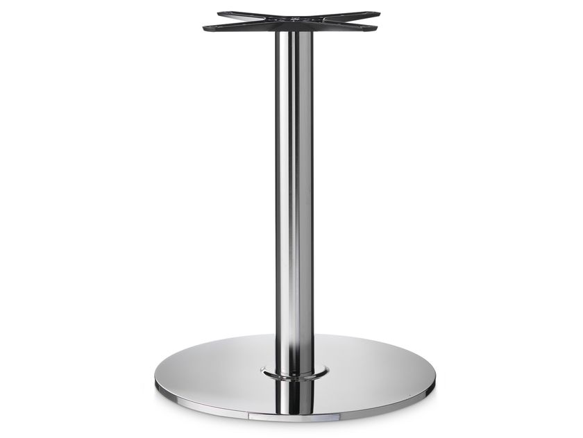 Stainless steel table base BASE 431 Basic Collection By PF Stile