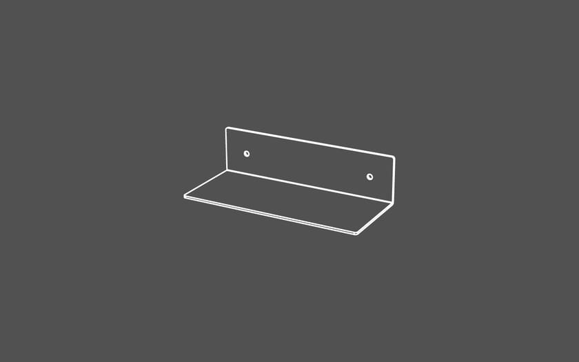 ACN3 Bathroom wall shelf By Radomonte design Stefano Macchion