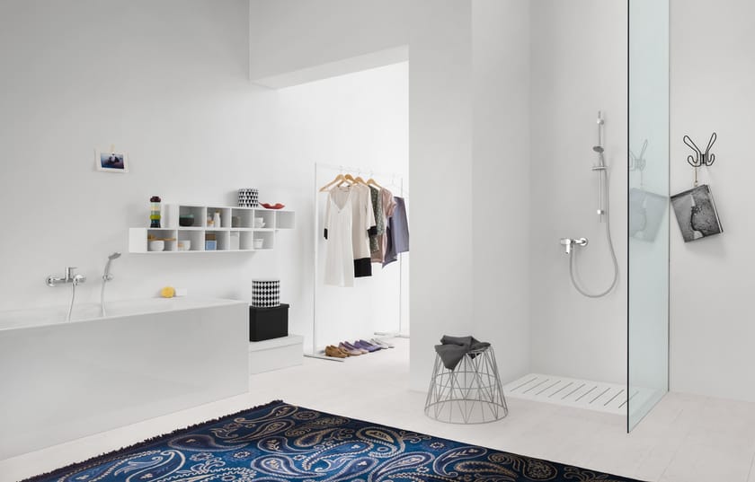 SAND by Nobili - Miscelatore per vasca a muro con doccetta - 3