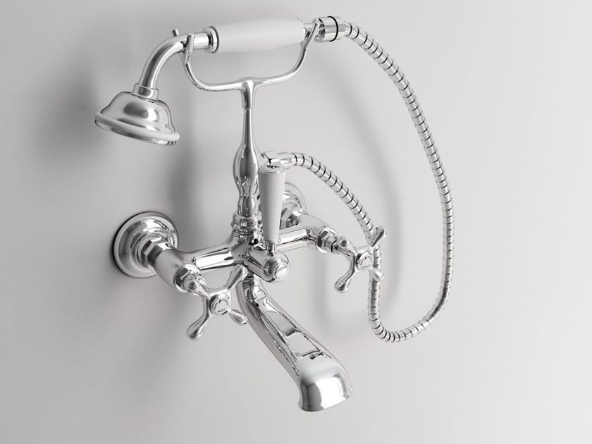 Rubinetto Vasca A Incasso Con Deviatore - Beccuccio Semicerchio In Ottone Cromato, Uscita Acqua A Bolle, Interfaccia G1/2 - Per Vasca Da Bagno O Doccia