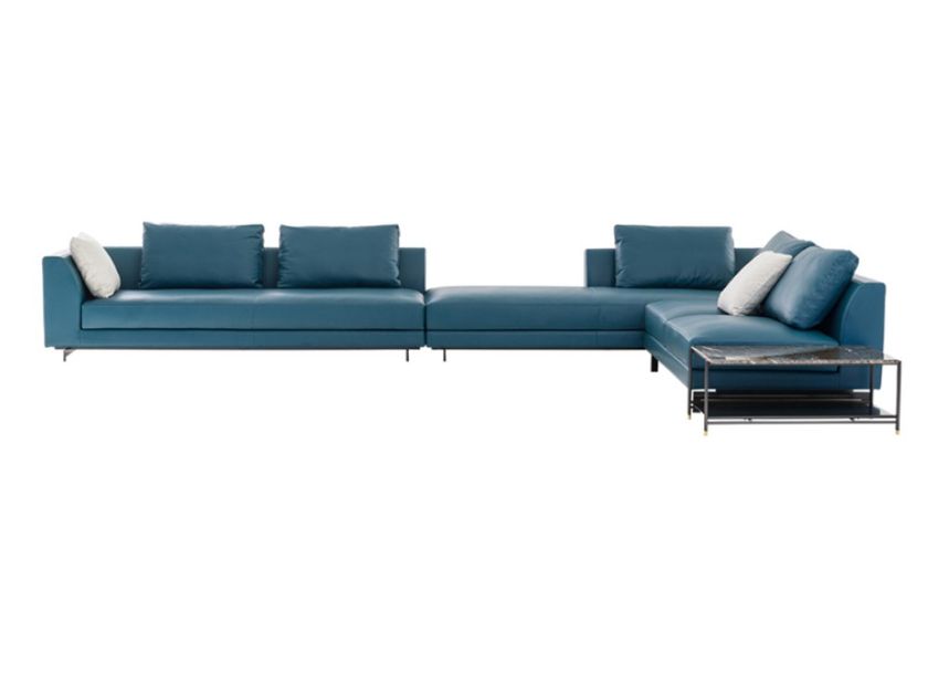 BEEN | Leather sofa Been Collection By HC28 Cosmo design YONOH