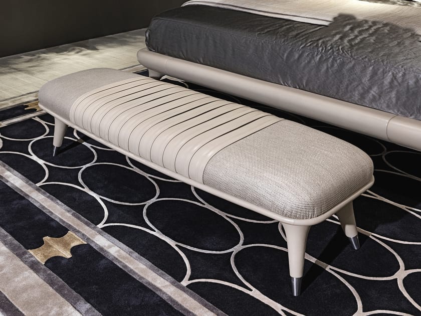 PRINCESS Upholstered fabric bench By Visionnaire design Steve Leung