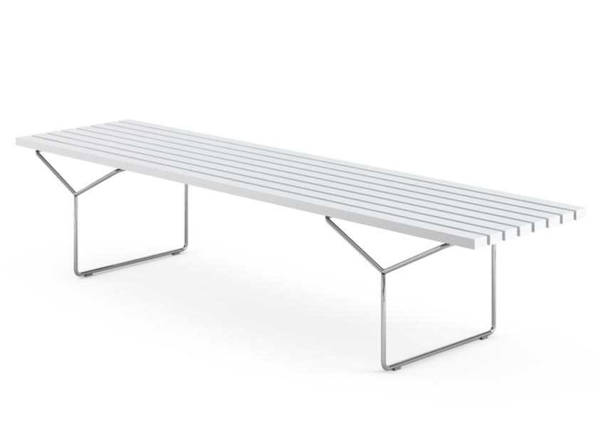 Product photograph of Bertoia Bench from Archiproducts UK