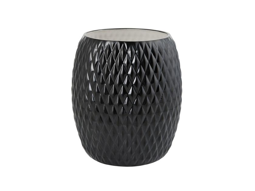Black Bathroom Waste Bin