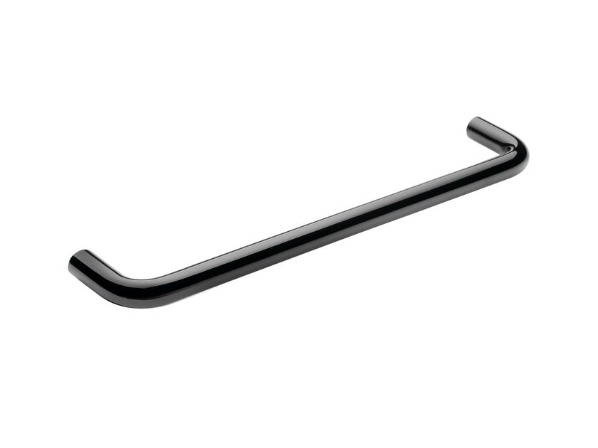 Portasciugamani Nero Opaco COSMIC – Fissaggio Adesivo QuickFix Incluso, Design Minimalista 41 Cm