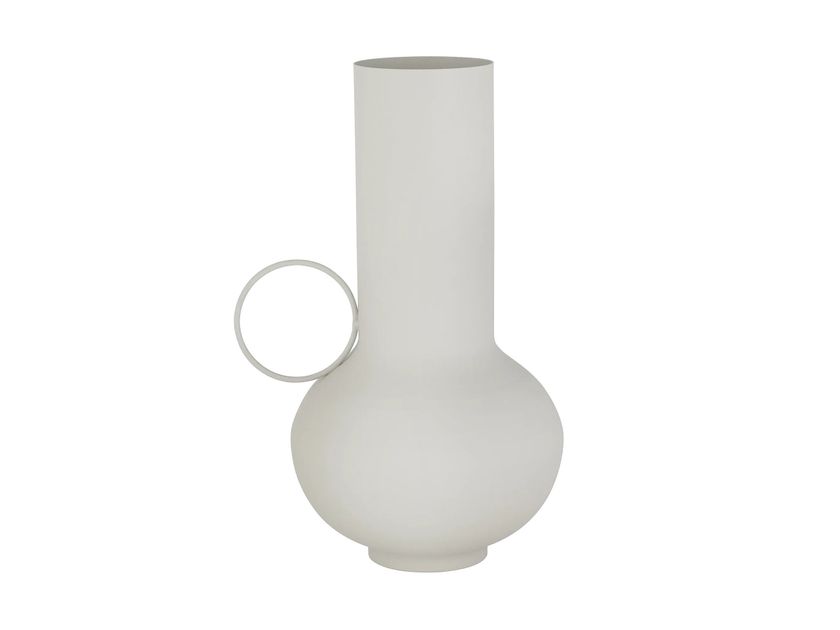 LOHA M Vase aus pulverbeschichtetem Stahl By blomus