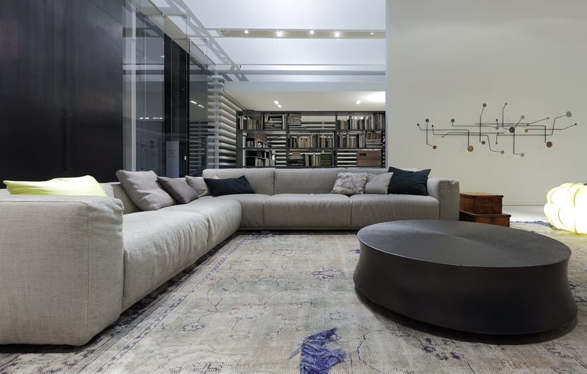 Corner sectional fabric sofa with removable cover BOLTON Corner sofa