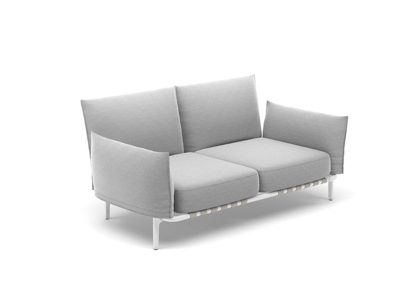 2 seater fabric sofa with removable cover BREA 2 seater sofa BREA Collection By DEDON design