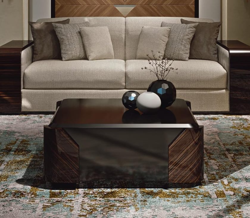 BRODY Table basse carrée Tables basses carrée en églantier By Cafedesart