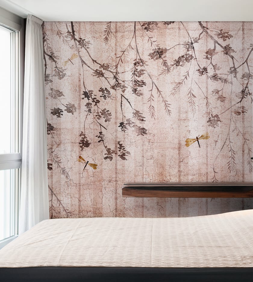 Ecological washable PVC free wallpaper BUG LEVANTE Collection By Wallpepper