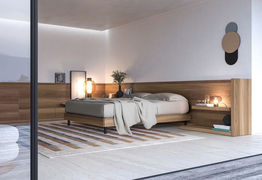 Letto Matrimoniale 160x190 Cm Con Rete Sunny Tortora | Leroy Merlin
