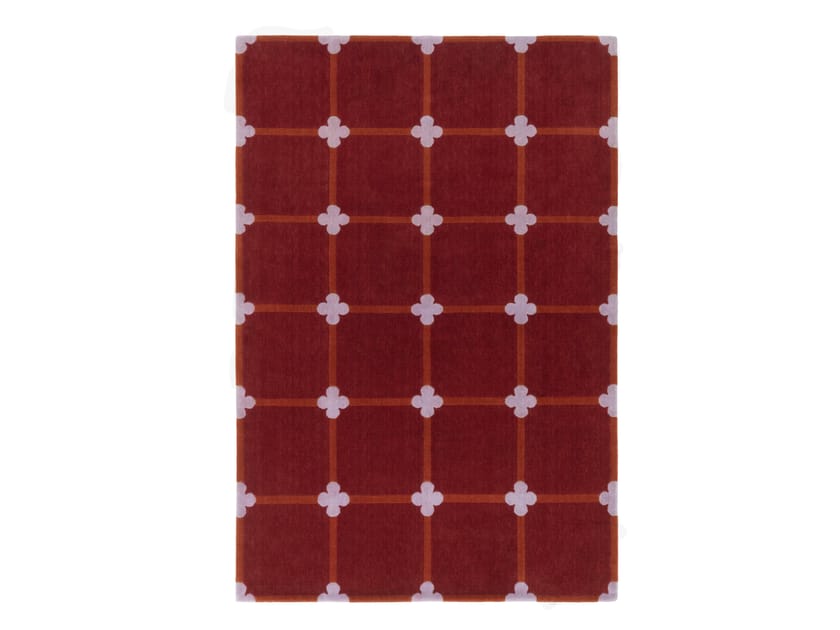 FLOWER GRID by cc-tapis - Tappeto a motivi fatto a mano in lana - 4