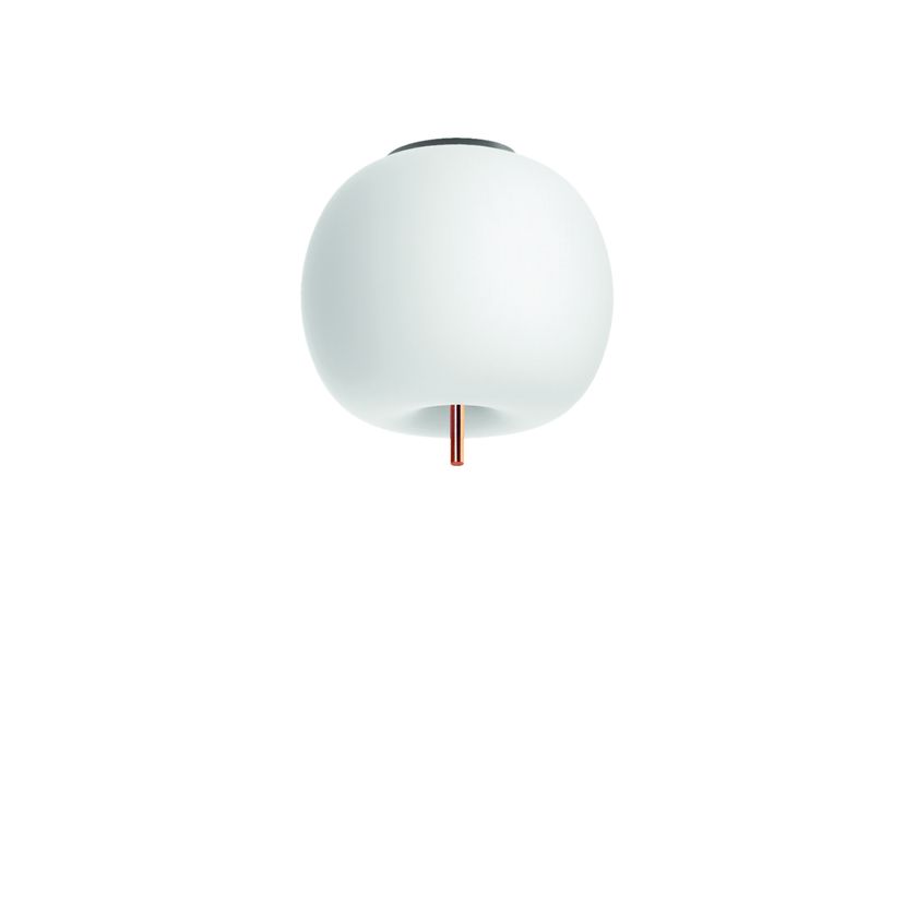 KUSHI Opal glass ceiling lamp By KDLN | design Alberto Saggia, Valerio ...