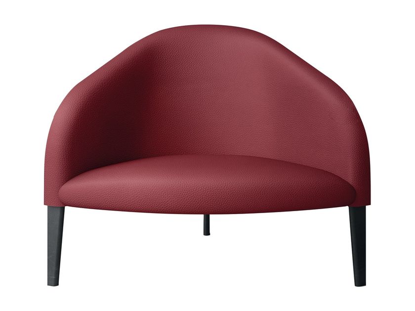 CELLULAR Leather armchair with armrests By Brunner | design ...
