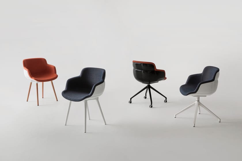 CHOPPY SLEEK by GABER - Sedia imbottita con braccioli - 6