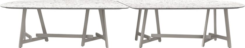 CHOPSTIX 219 Stone table By JANUS et Cie | design Paola Navone
