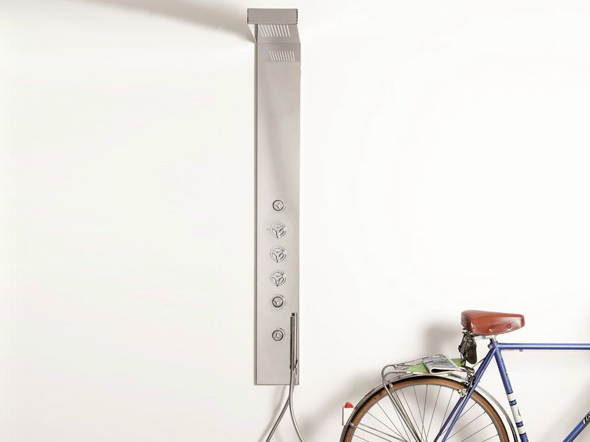 CLOCK WORK Shower panel By RITMONIO design Davide Vercelli