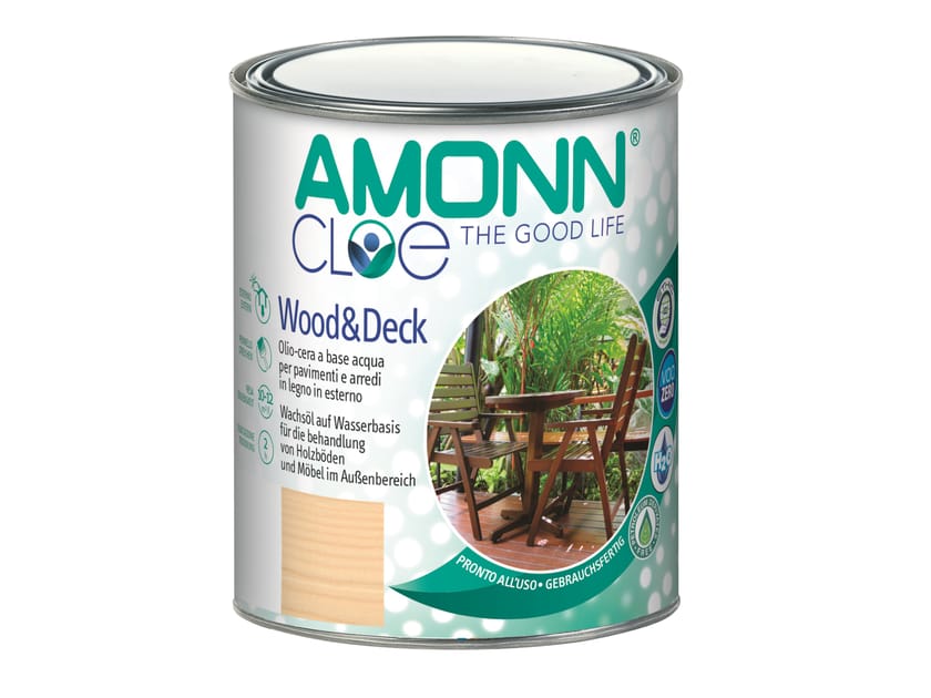 Olio Per Pavimenti In Legno Esterno 38 PROTECT - Colore Rovere, 2,5 Litri, Idrorepellente E Resistente - Foto 3