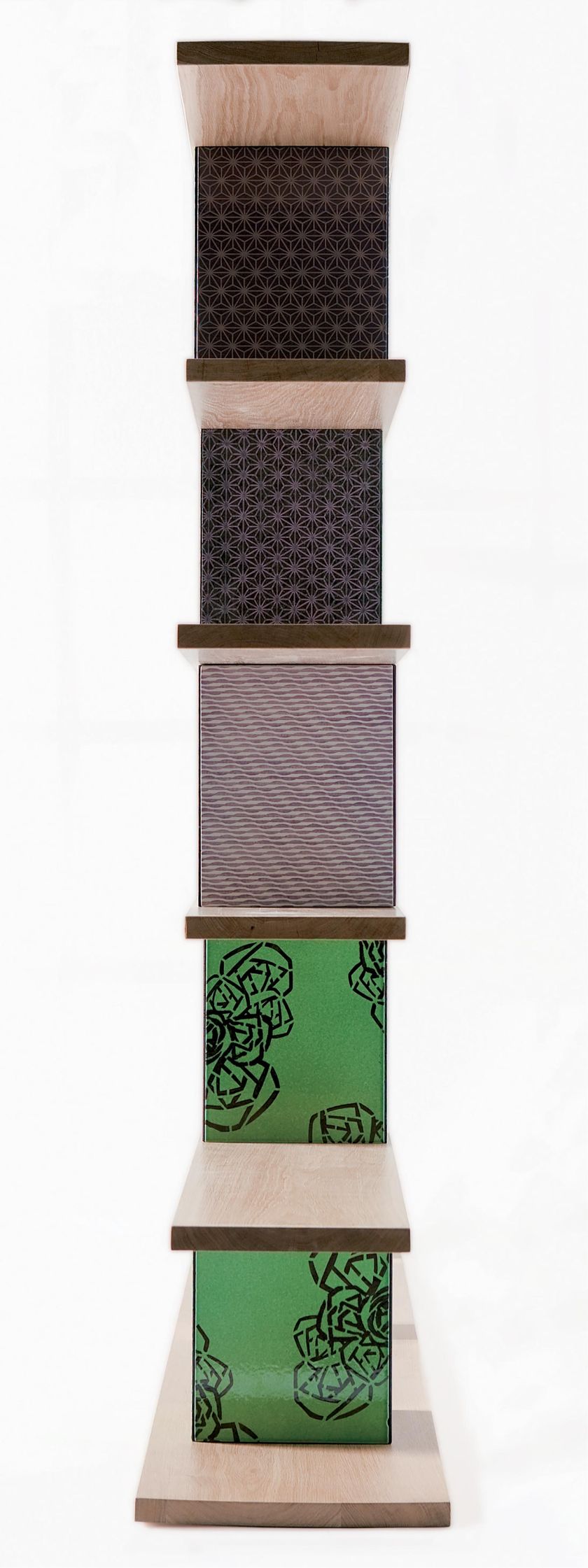 MAGMA Sectional bookcase By Made a Mano | design Ilenia Indaco