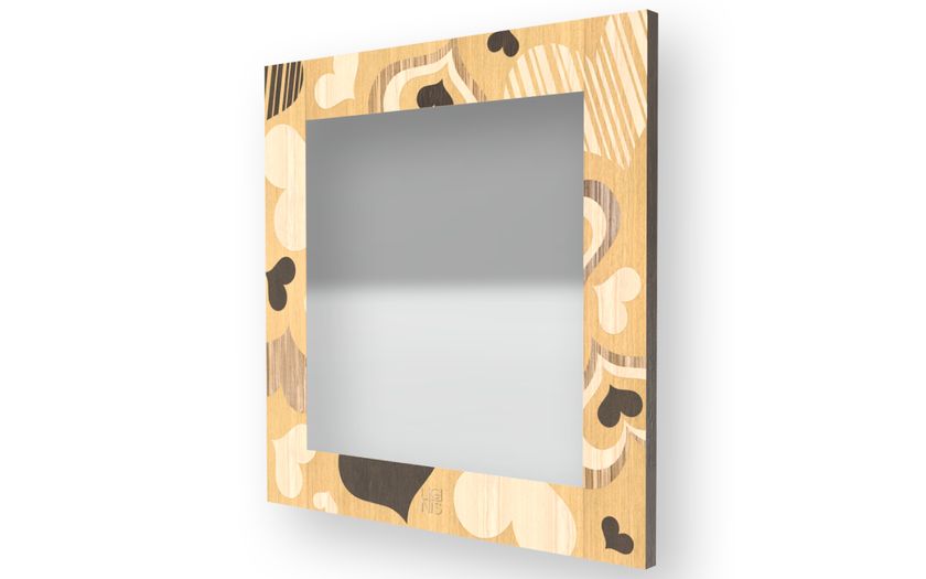 Espejo LOVE oro 60 cm x 80 cm ⋆ La Casa de la Lámpara
