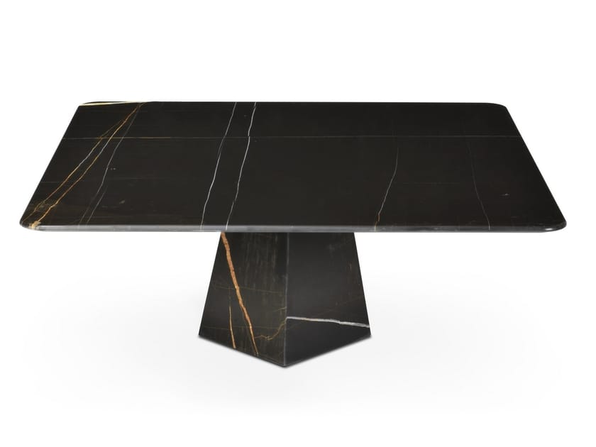 COSMOS SAHARA NOIR Square coffee table COSMOS Collection By OIA Design