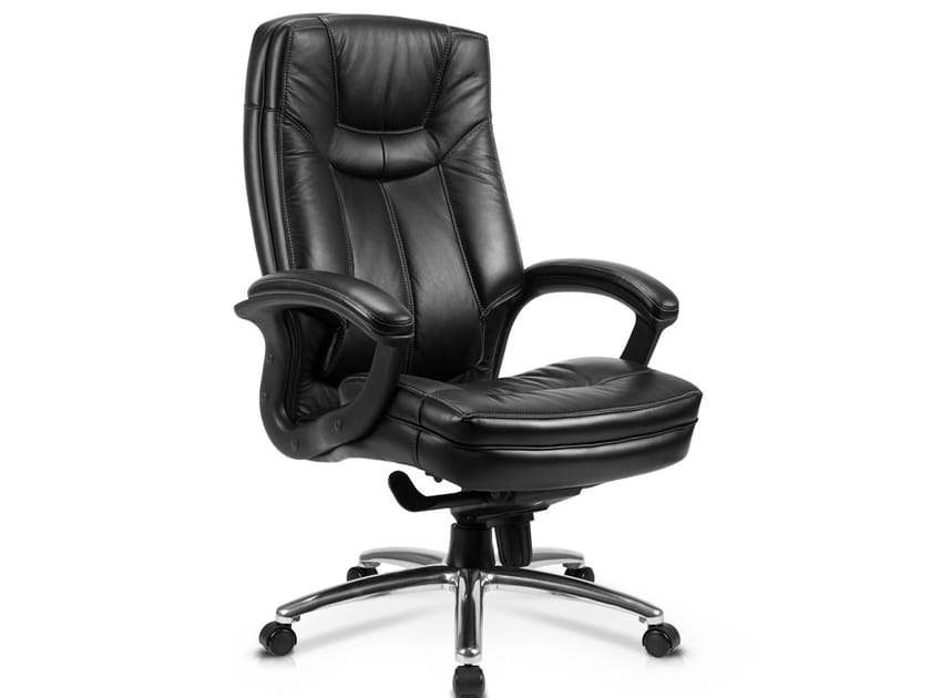 Executive chair with 5spoke base with armrests CS608E Cs Collection