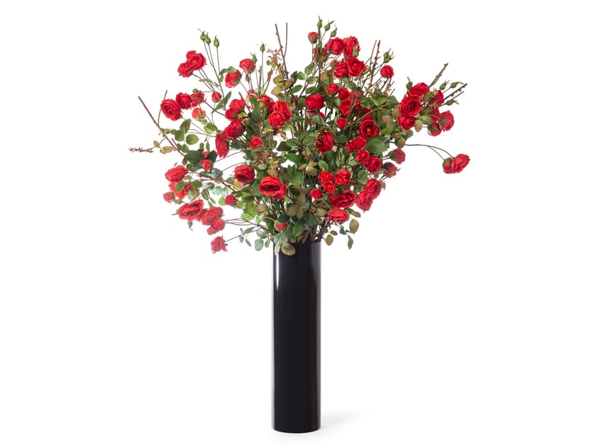 Product photograph of Cylinder Red Roses Bush from Archiproducts UK