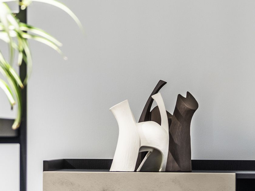 Ceramic Sculpture Darius Suri Terra Collection By Gardeco Design Sofia Speybrouck