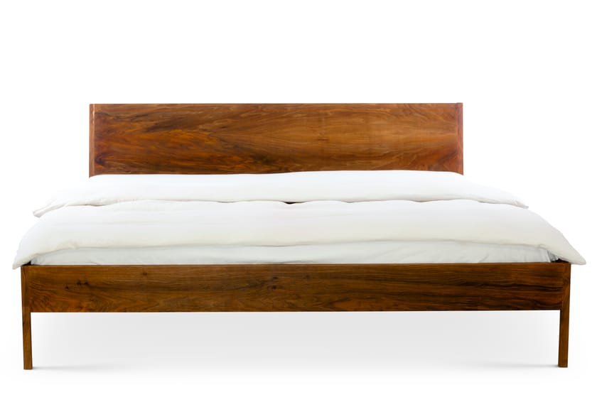 Solid wood double bed DI COSIMO By JACOBY
