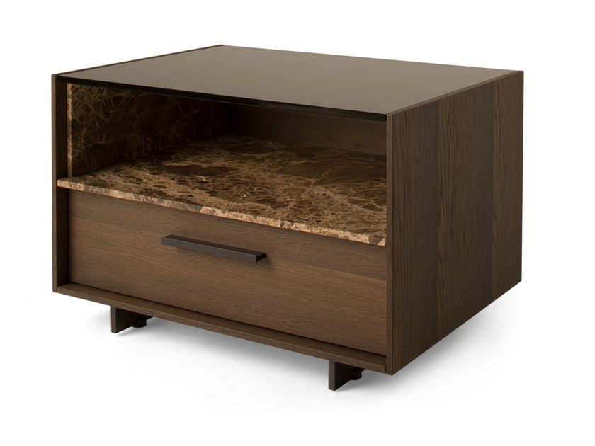Rectangular bedside table with drawers DISPLAY | Bedside table Design ...