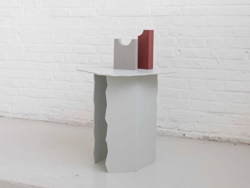 DISRUPT | Table basse carrée Table basse carrée en aluminium de salon ...