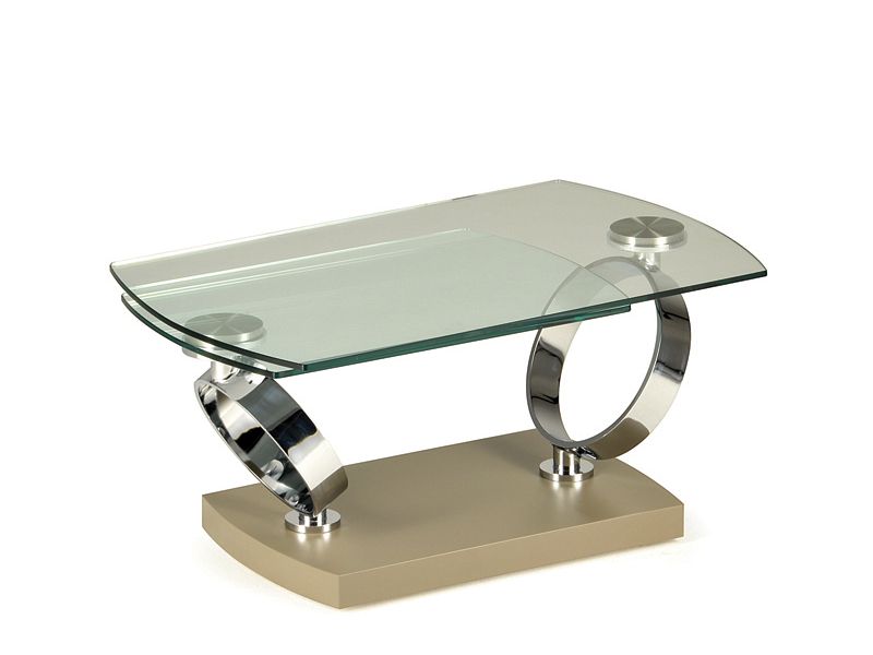 Extending Crystal Coffee Table Donelli By Naos