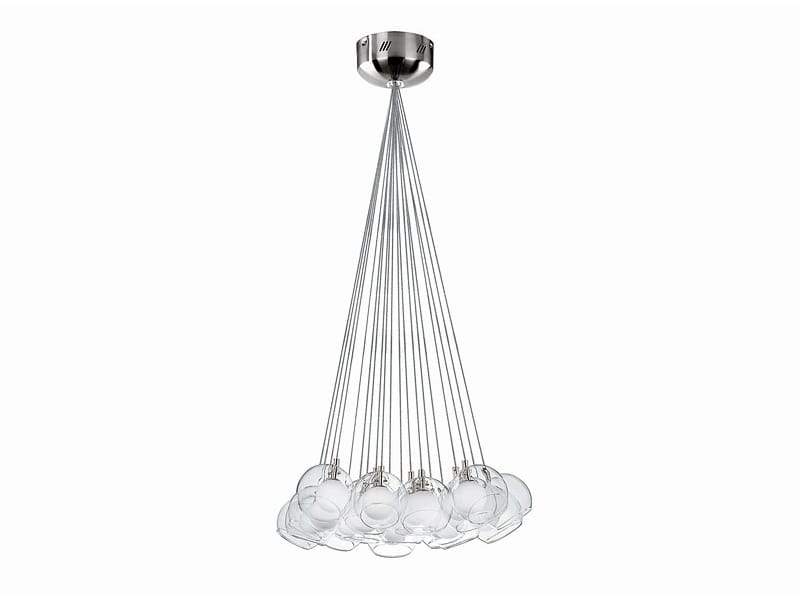 DOUBLE Direct light pendant lamp By ALMA LIGHT