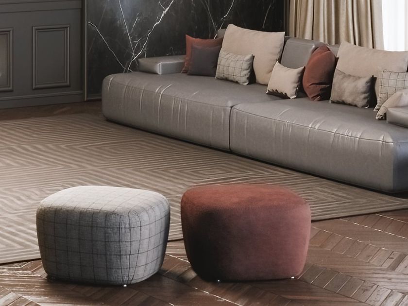DRUM | Pouf in tessuto By Scandal