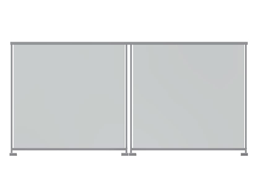 EASY ALU Aluminium parapet By QRAILING ITALIA