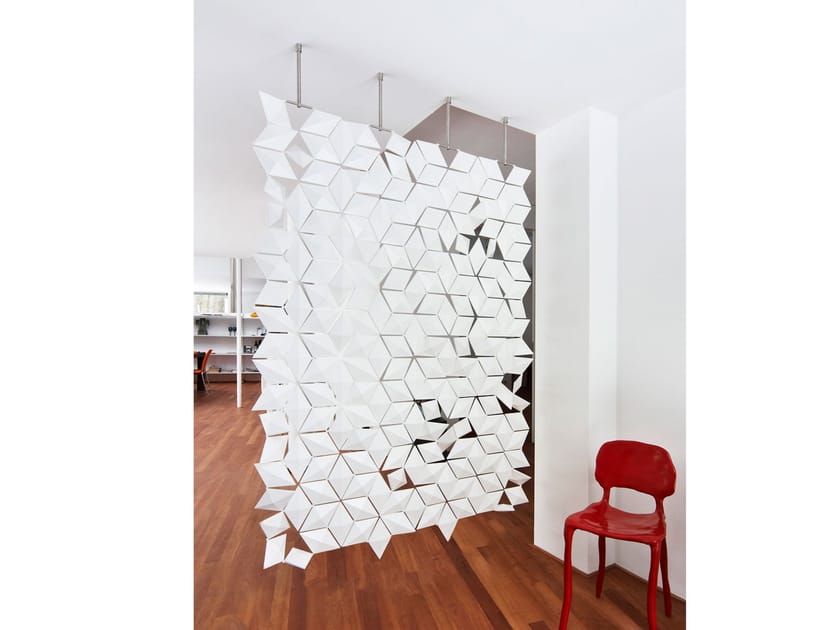 Product photograph of Facet Hanging Room Divider 136x187cm from Archiproducts UK