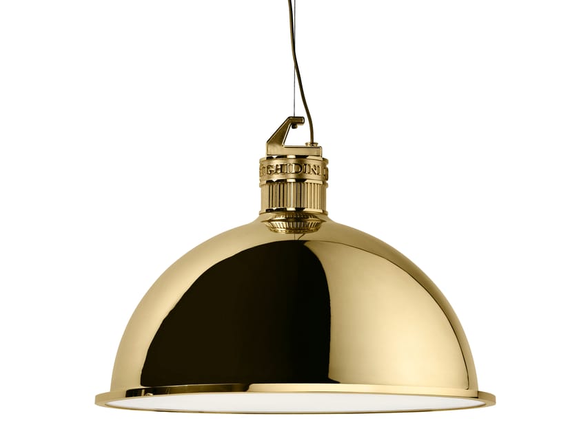 FACTORY | Lampada a sospensione in ottone