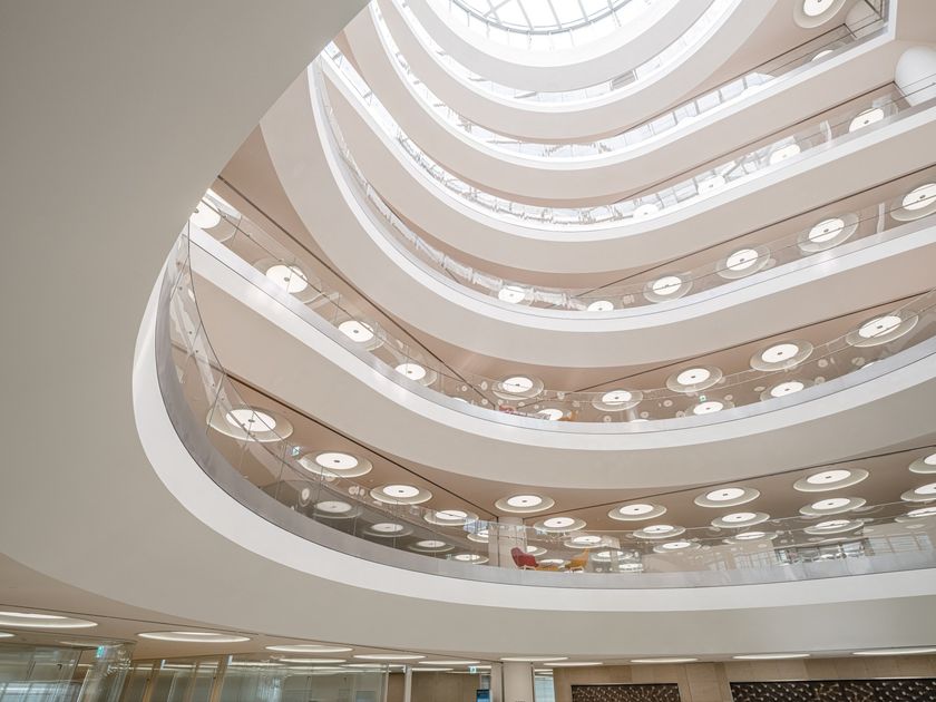 fade® Acoustic Plaster Albus 镶板吊顶 By Saint-Gobain ECOPHON