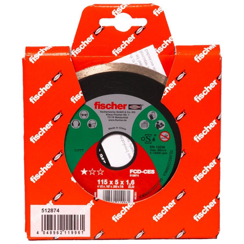 FCD-CES by fischer - Disco diamantato da taglio - 7