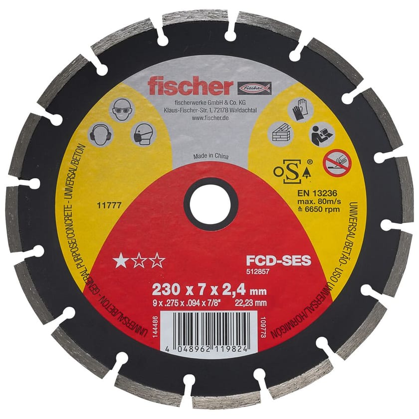 FCD-SES by fischer - Disco diamantato da taglio - 3