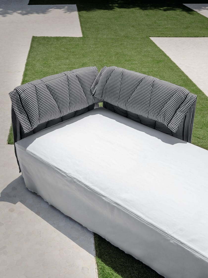FLAIR Corner garden sofa Corner modular fabric garden sofa By