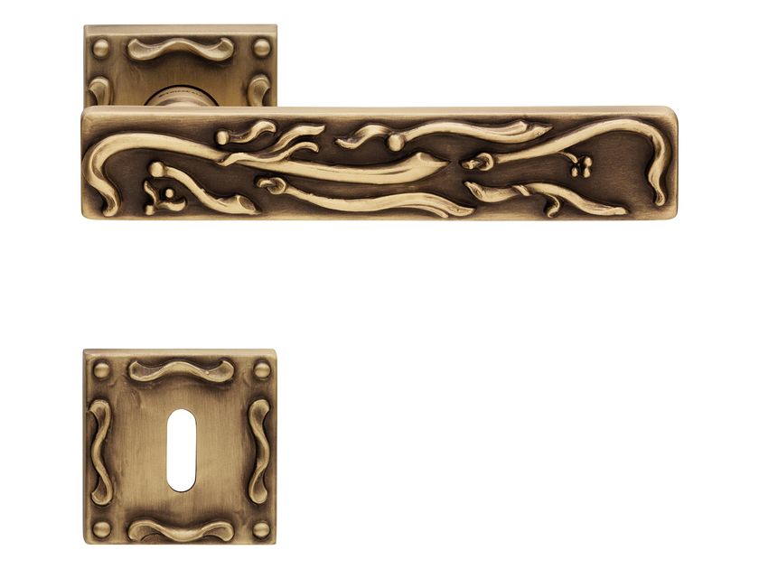 Maniglia in ottone con bocchetta FRIDA | Maniglia con bocchetta by LINEA CALI'