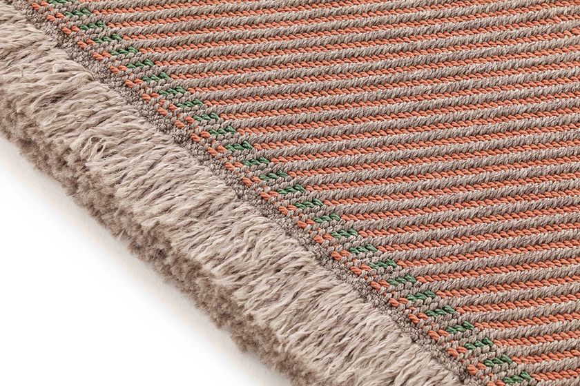 GARDEN LAYERS TERRACOTTA | Rectangular rug Garden Layers Collection By ...